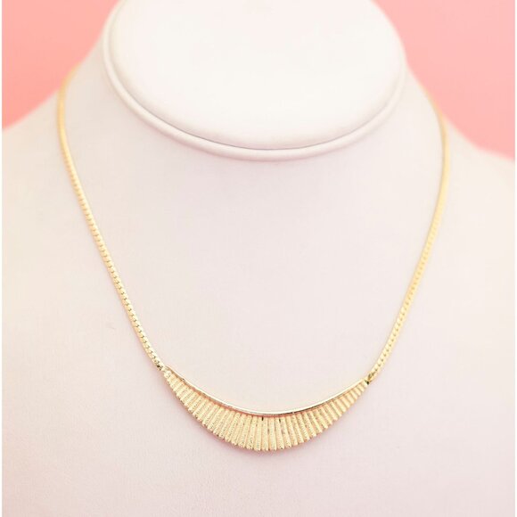 Vintage Falling Bridge Choker Necklace by Avon - P14 - Picture 2 of 3